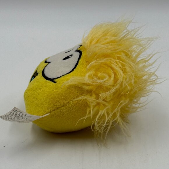 Disney Club Penguin Yellow Smile Puffle4" Stuffed Animal Toy No Coin Or Code - Picture 3 of 8
